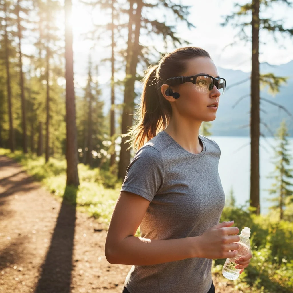 Sunglasses for Running Bluetooth Wireless Audio Integration - Image 5
